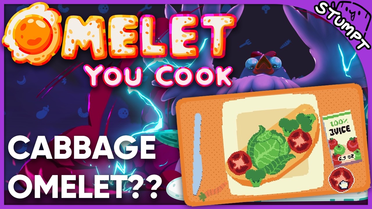 CABBAGE ON AN OMELET?? - Omelet You Cook!