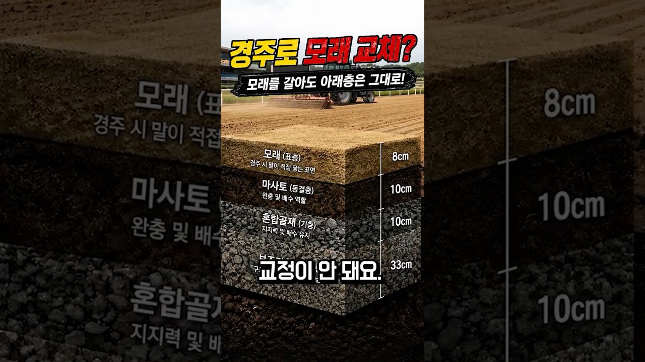 "이건 마사회 문 닫아야 해요" 소신 발언 #경마 #주로