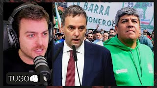 ASÍ SE VIVE EL SEGUNDO PARO GENERAL A MILEI | TUGO con Nico Guthmann