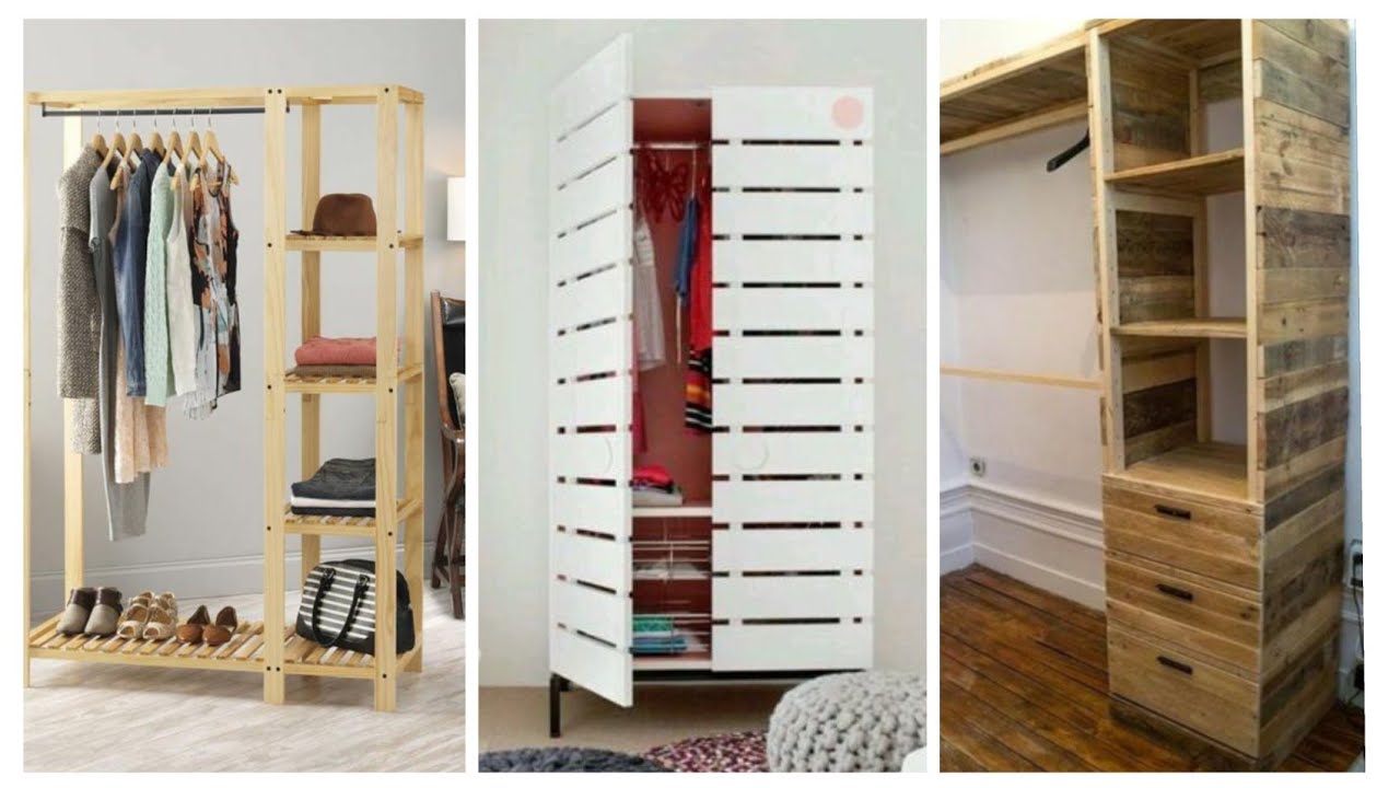 16 Cool Pallet Wardrobe Ideas - Only Cool Ideas - YouTube