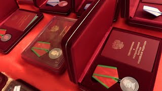 Командующий ОБТФ ДНР «Каскад» вручил военнослужащим государственные награды