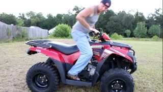 How to wheelie a automatic ATV Resimi