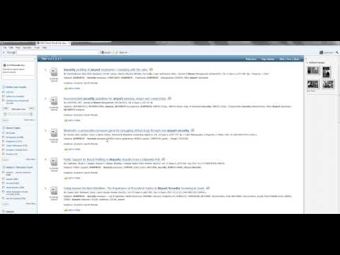Seraching the Academic Search Premier Database from Ebsco