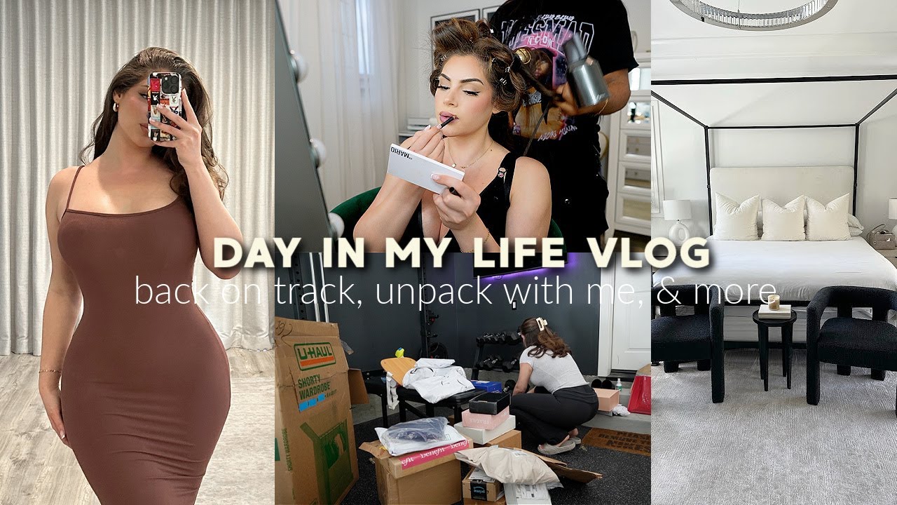 DAY IN MY LIFE VLOG♡ Getting Back on Track, Unpack With Me, & More ...