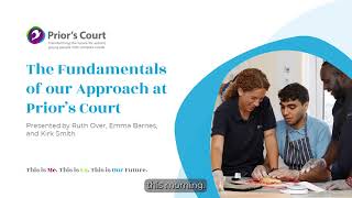 The fundamentals of our specialist autism approach at Prior’s Court - a talk/ presentation