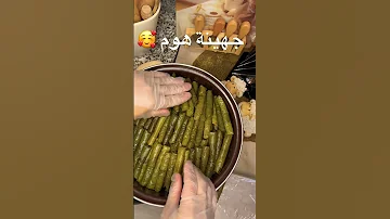 اليبرق الحلبي وكل بلد بيعمل اليبرق على طريقته وهي طريقتنا 