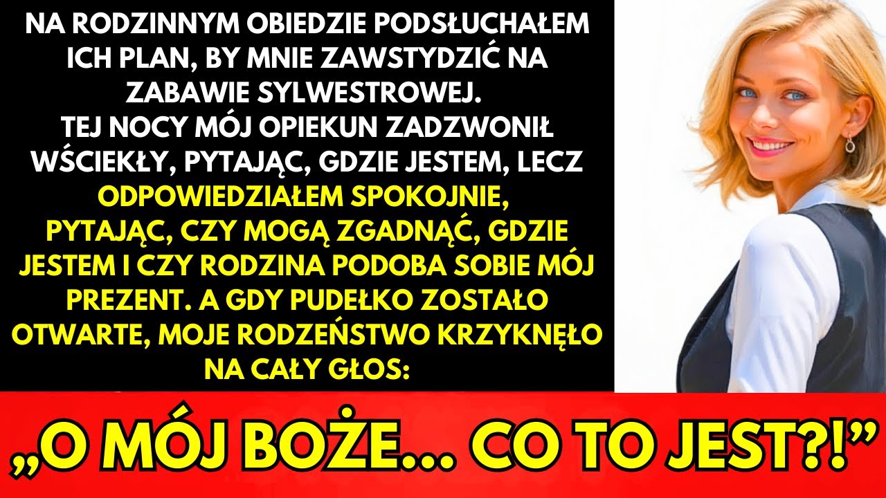 Podczas Kolacji Usłyszałam Plan Upokorzenia Mnie Na Imprezie Noworocznej—Działam
