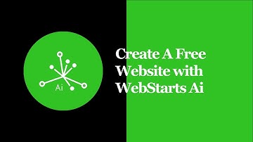 Create A Free Website with WebStarts Ai