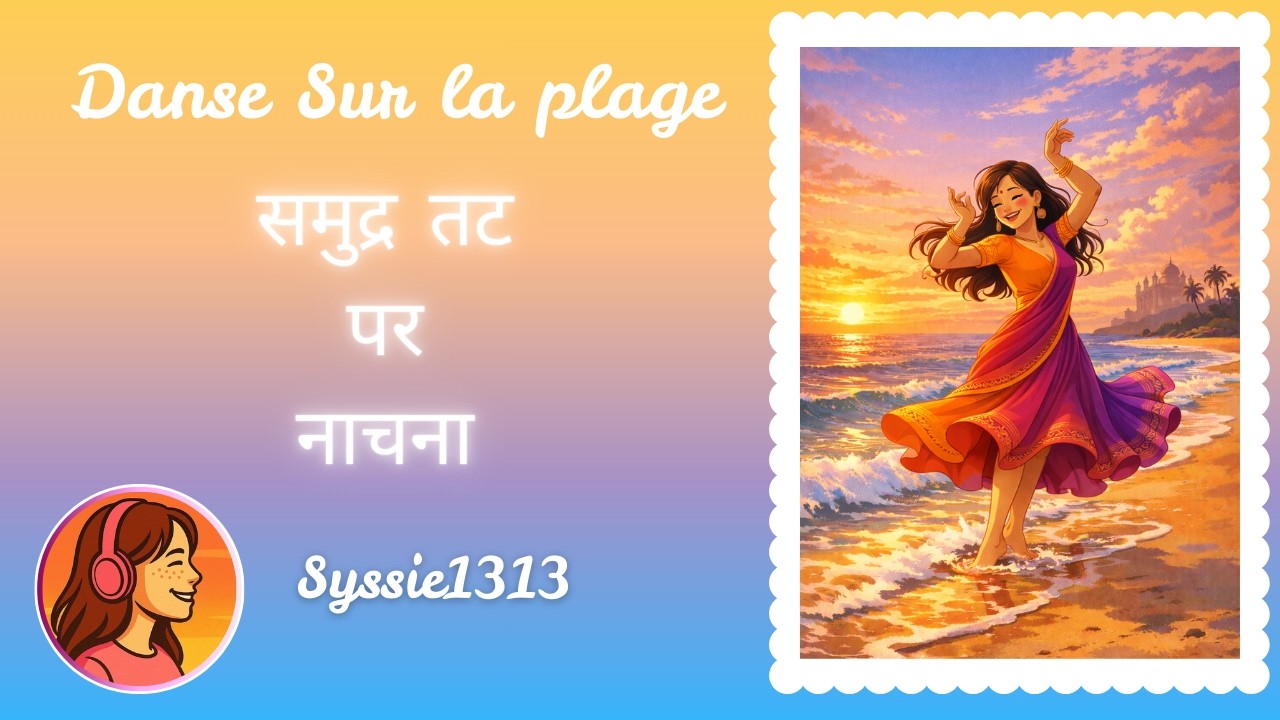 समुद्र तट पर नाचना danse sur la plage Hindi