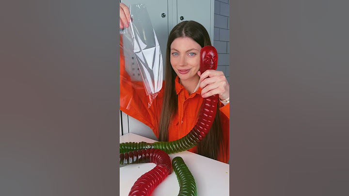 GIANT Gummy Worm Pt.8 #shorts