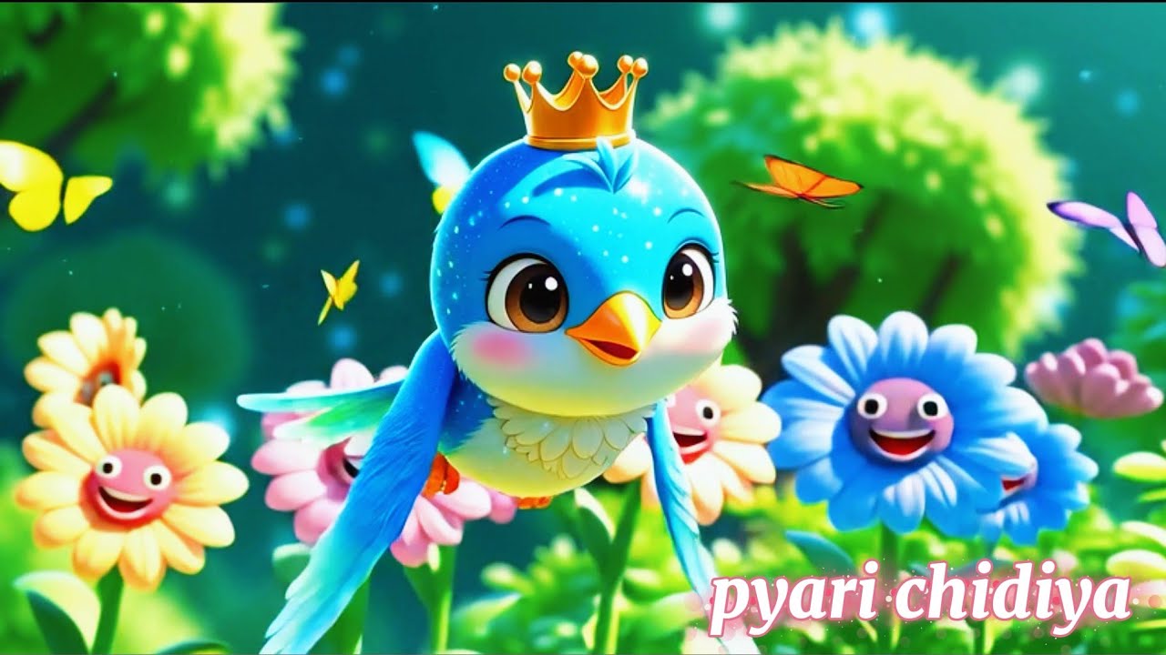 बच्चों के लिए हिंदी Rhymes | Cute Cartoon Baby Song | Hindi Kids Song | Kids Educational