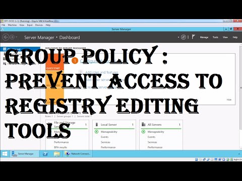 Video: How To Prevent Changing The Registry