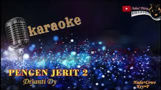 PENGEN JERIT 2 KARAOKE - DIYANTI DY (NADA COWO)