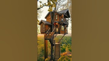 Dream Treehouse in the Forest 🌲🏡✨