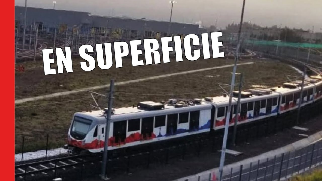 Recorrido del Metro de Quito en superficie