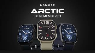 Hammer Arctic Bluetooth Calling Smartwatch | 2.04" Super AMOLED Display | Be Remembered