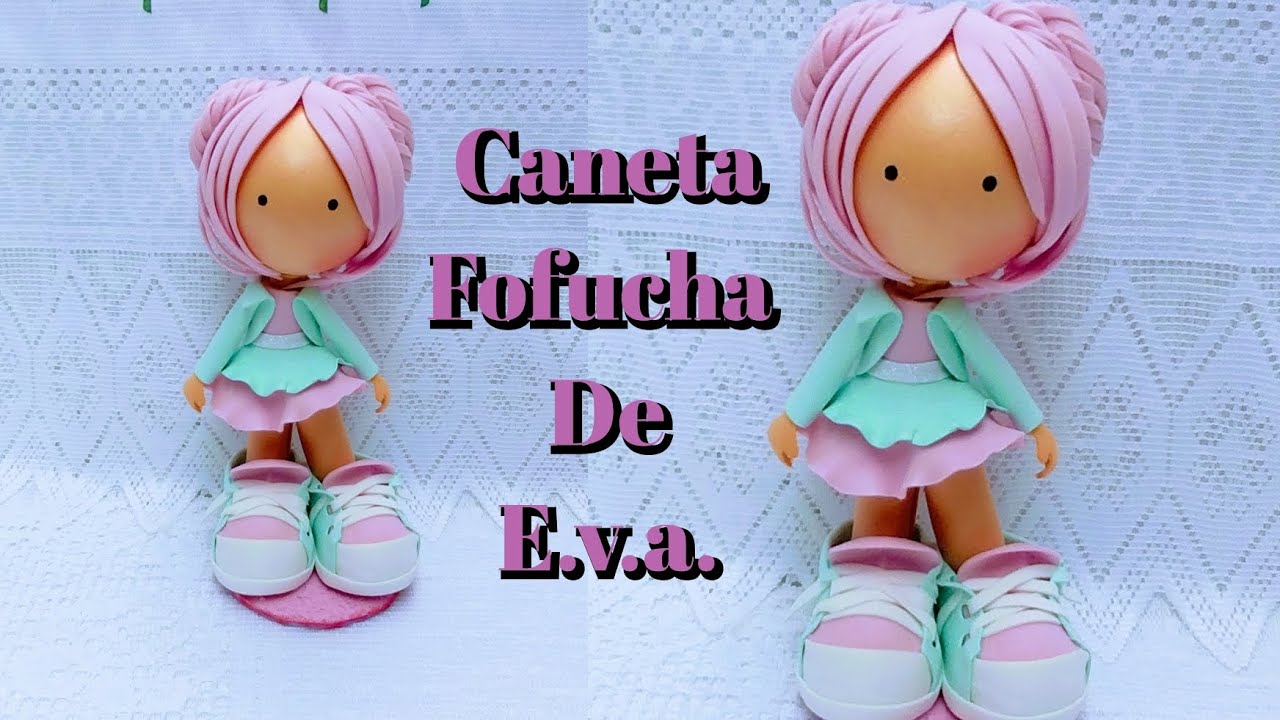 #diy Caneta fofucha de e.v.a