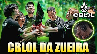 LOUD fazendo HISTÓRIA em cima da PAIN - CBLOL DA ZUEIRA | LOUD x paiN (FINAL)