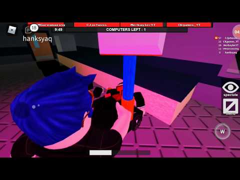 one hacker challenge roblox flee the facility youtube