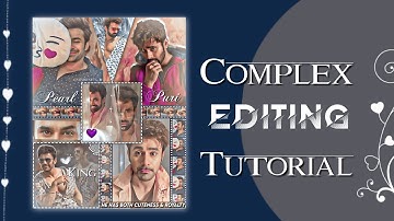 Complex Editing Tutorial For Fanpage | PicsArt | Aesthetic | FanEdit
