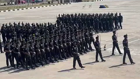 REGULAR COURSE 7 POP REHEARSALS... NIGERIA POLICE ACADEMY POLAC