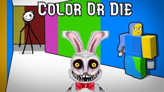 Mr. Hopp Leaves The Playhouse And Visits Color Or Die - Mr. Hopp's Playhouse Gameplays - Roblox