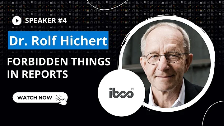 FORBIDDEN things in reports with Dr. Rolf Hichert ...