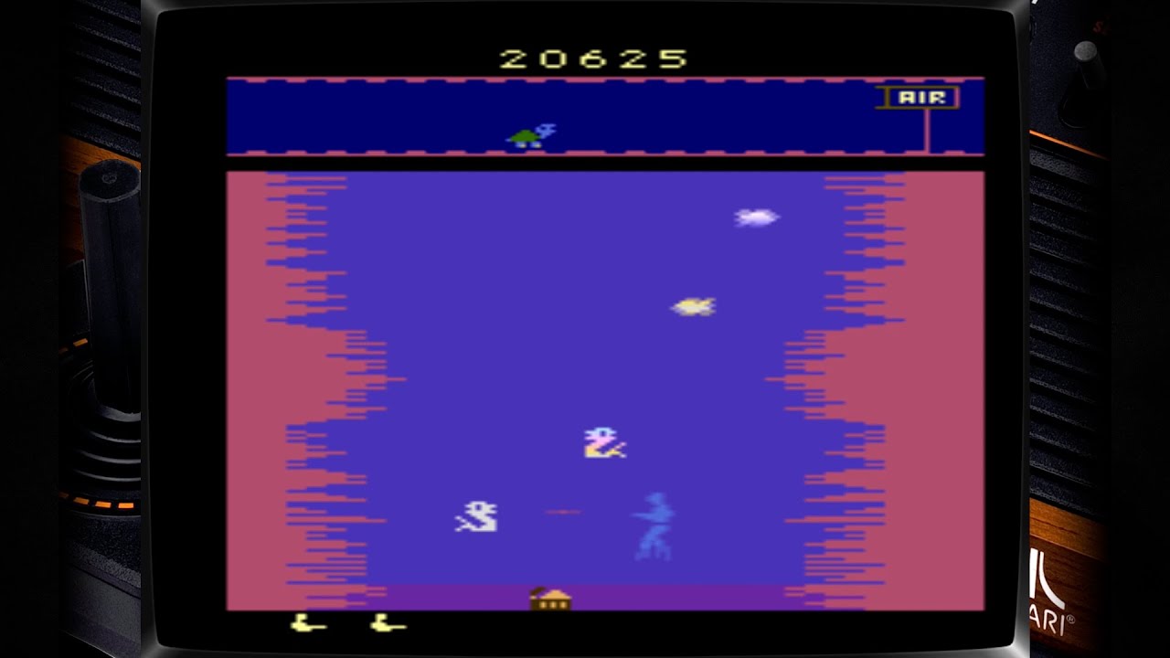 Aquaventure (1983, Atari) Tod Frye Prototype Atari 2600 QuickPlay