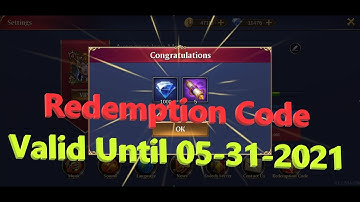 Trials Of Heroes | Redemption Code | Redeem Code | Valid Until 05-31-2021 | Trinh Nguyen