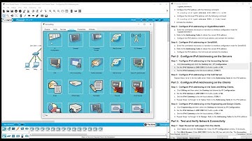 7.2.4.9 Packet Tracer - Configuring IPv6 Addressing
