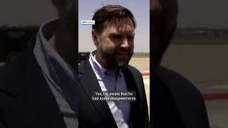JD Vance offers condolences on the passing of Pope Francis