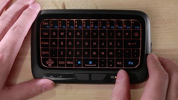 ACEMAX H18+ (H18 Plus) Backlit Keyboard Video Introduction