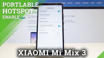 How to Enable Portable Hotspot in XIAOMI Mi Max 3 - Set Up Mobile Data