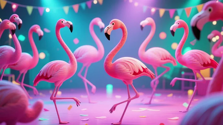 Flamingo Dance Party | Fun Nursery Rhymes & Kids Songs