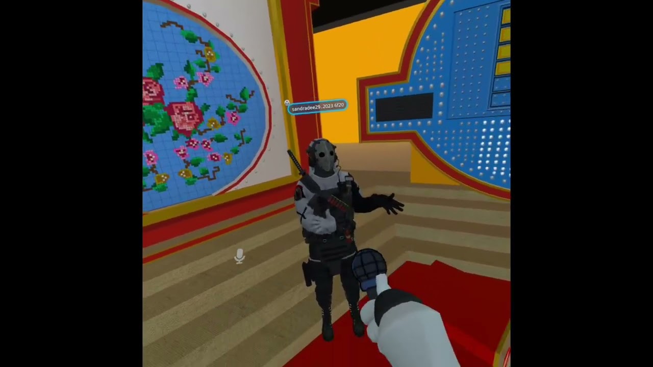 Mr puzzles hosts a game show with cookies in vrchat