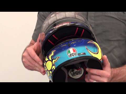 AGV GP-Tech Rossi Donkey Helmet Review from SportbikeTrackGear.com 