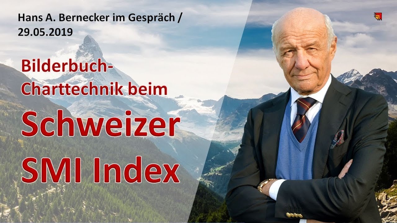 Bilderbuch-Charttechnik beim Schweizer SMI Index?
