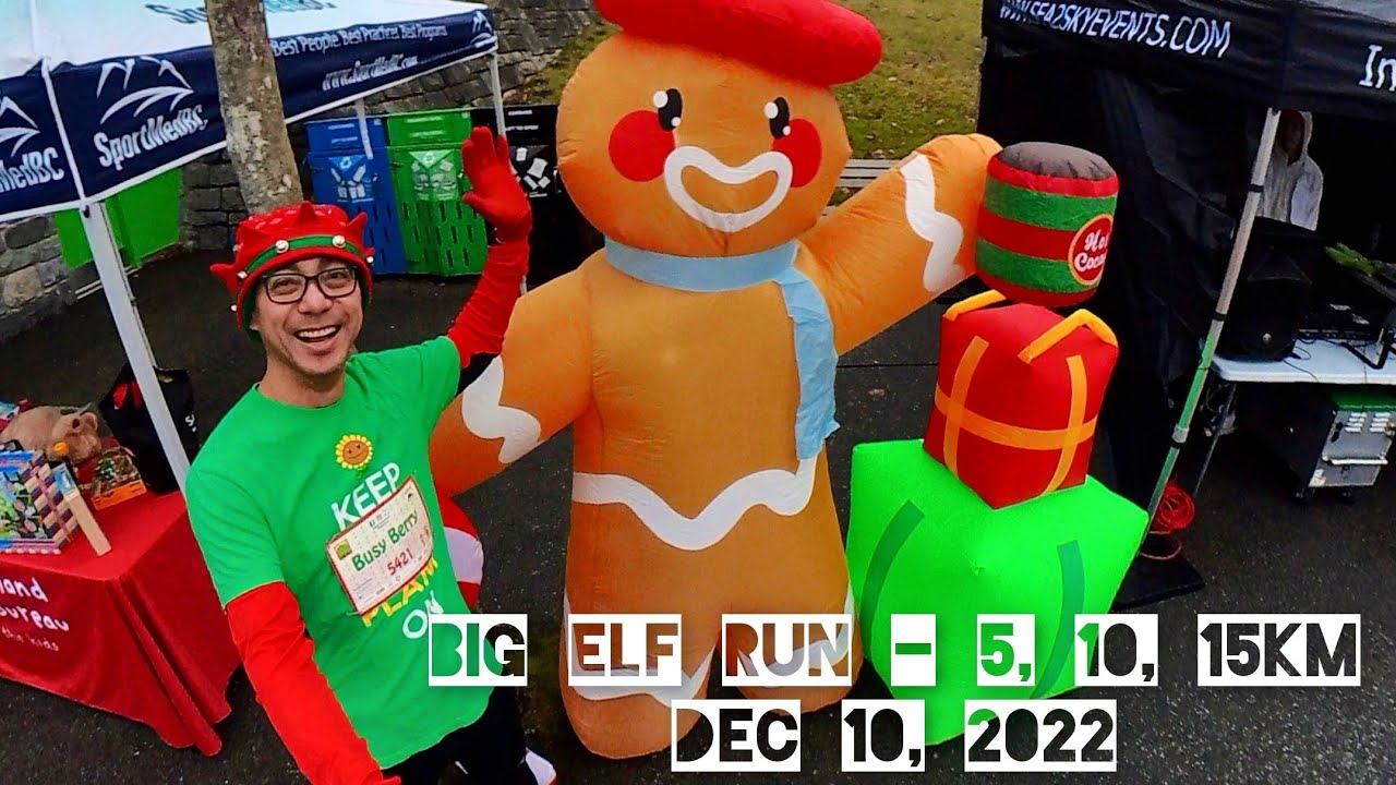 Day 998 - Big Elf Run 2022, Stanley Park, Vancouver, Canada