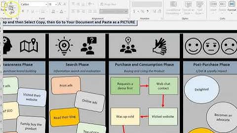 Using the Customer Journey Map Excel Template
