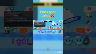 Prank Gone Wrong In Roblox, I Got Banned