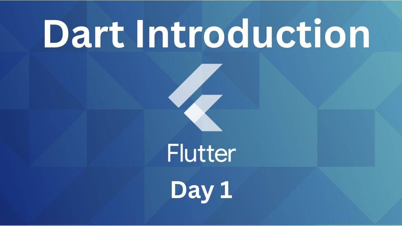 Flutter Full Course Day 1 | Introduction to Dart Programming | Tamil ...
