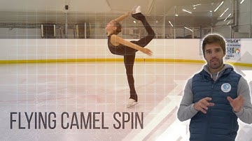 Flying camel spin✅