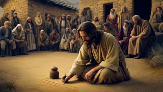 What did JESUS ​​write in the sand?