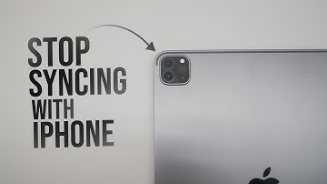 How to Stop iPad from Syncing with iPhone (tutorial)