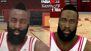 NBA 2K14 - Next Gen vs Current Gen Face Comparisons