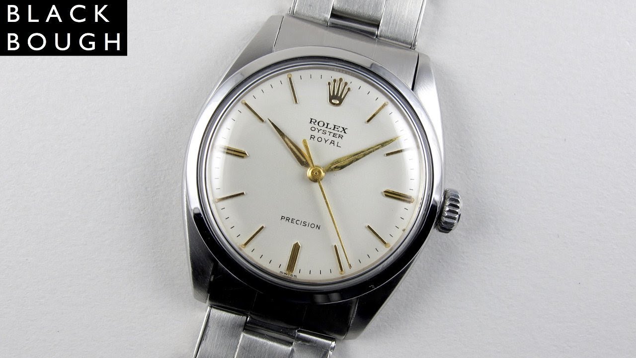 rolex oyster royal precision