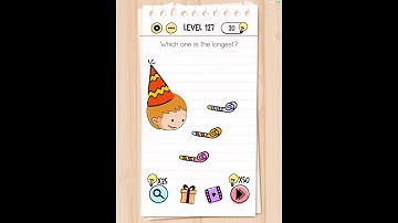 Brain Test: Tricky Puzzles Level 127 Walkthrough Solution Answers Solved