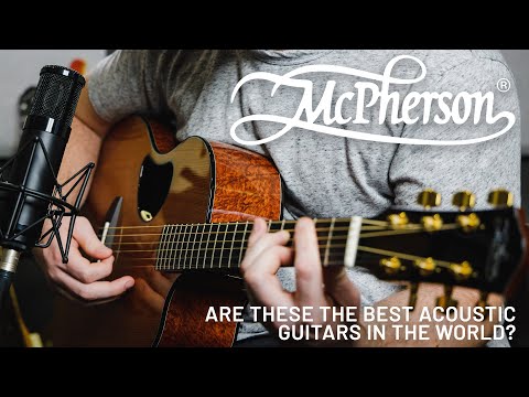 Are these the best acoustic guitars in the world? (We think so!) // McPherson Wood Guitar Review