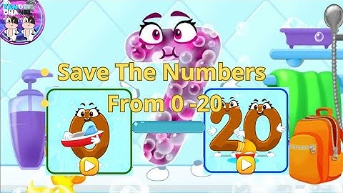 Save the Number 0 to 20 - Learn Number and Counting in a Fun and Joyful Way | Game | GoKids #PART 2