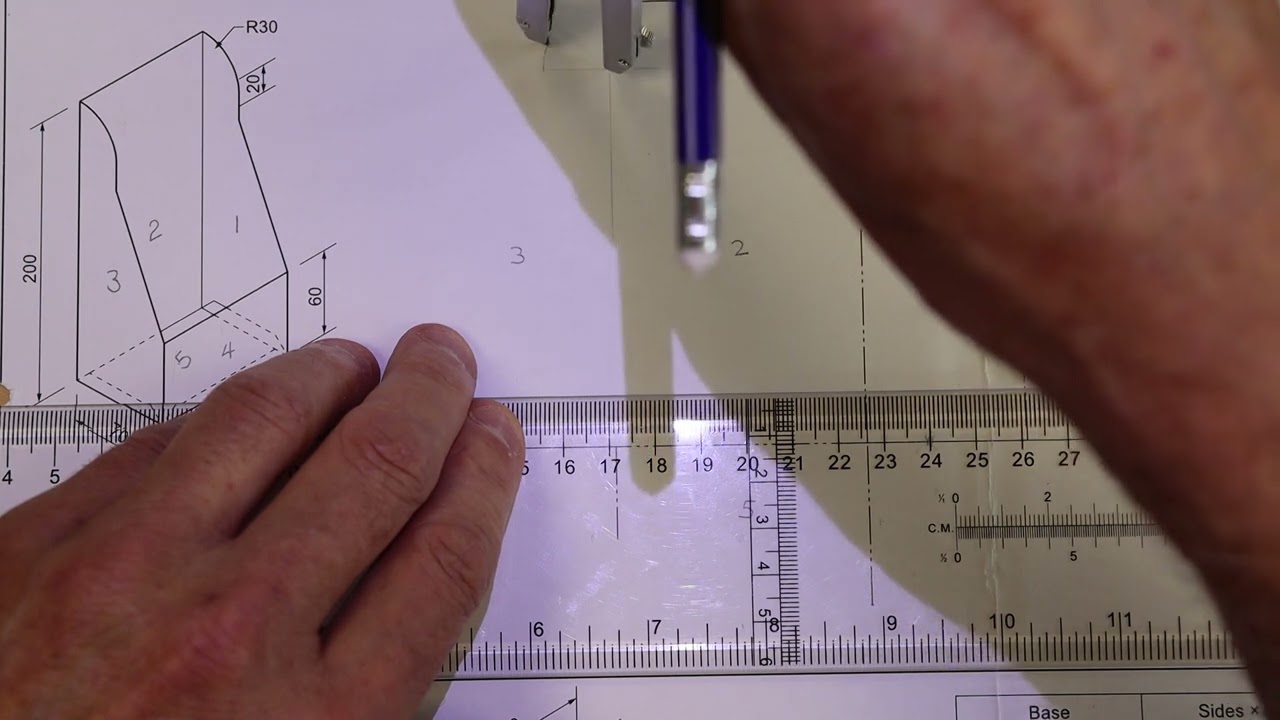 How to draw NET/development drawings - Design and Technology IGCSE P5